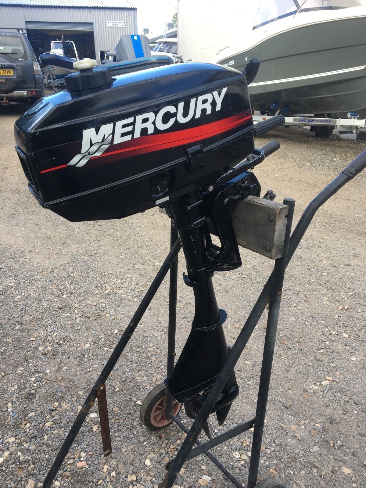 Mercury 2.5hp short shaft 2 stroke SOLD