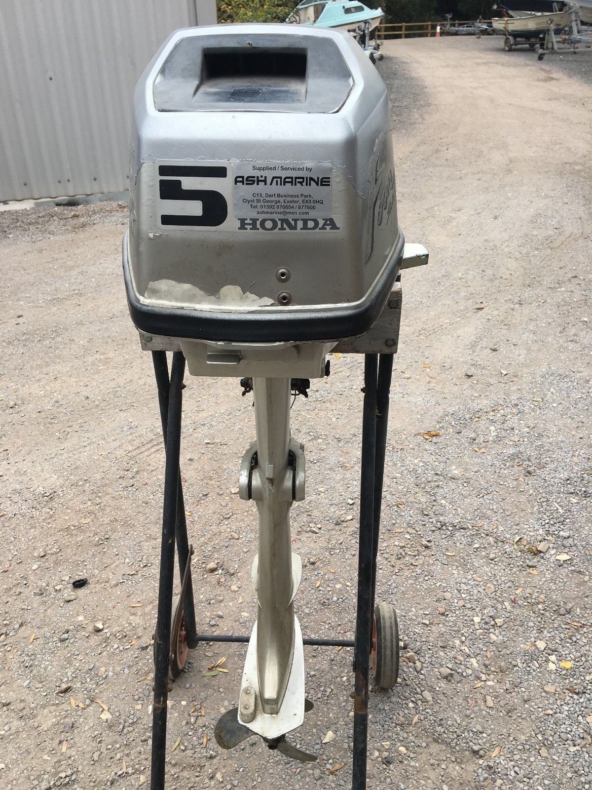 Honda BF 5HP 4 stroke long Shaft Outboard Engine SOLD - Image 3