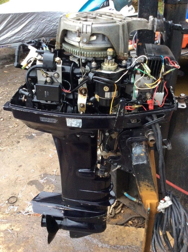 TOHATSU M40 40HP 2 STROKE LONG SHAFT OUTBOARD BOAT ENGINE !SOLD! - Image 3