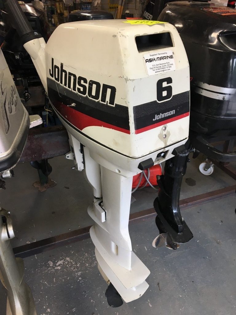 Johnson 6hp 2 stroke long Shaft Outboard Engine SOLD