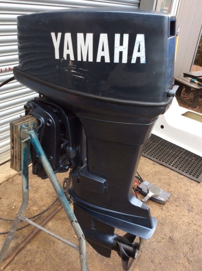 Yamaha 55hp long shaft 2 stroke electric start with remotes !SOLD! - Image 3
