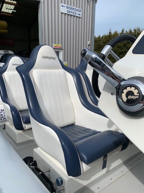 Phamton Evolution Sports Rib with Evinrude Etec 250HP SOLD - Image 8