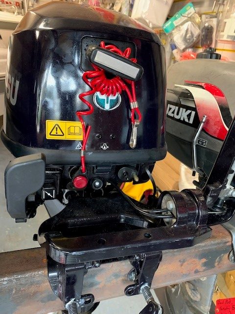 Tohatsu MFS9.8 Short shaft manual start boat Outboard SOLD - Image 5