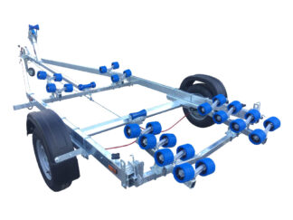 Extreme 1400kg super roller Galvanised boat trailer