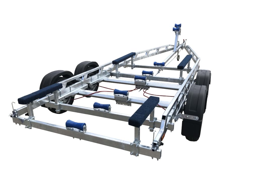 Extreme 3500kg Bunked Galvanised Boat trailer