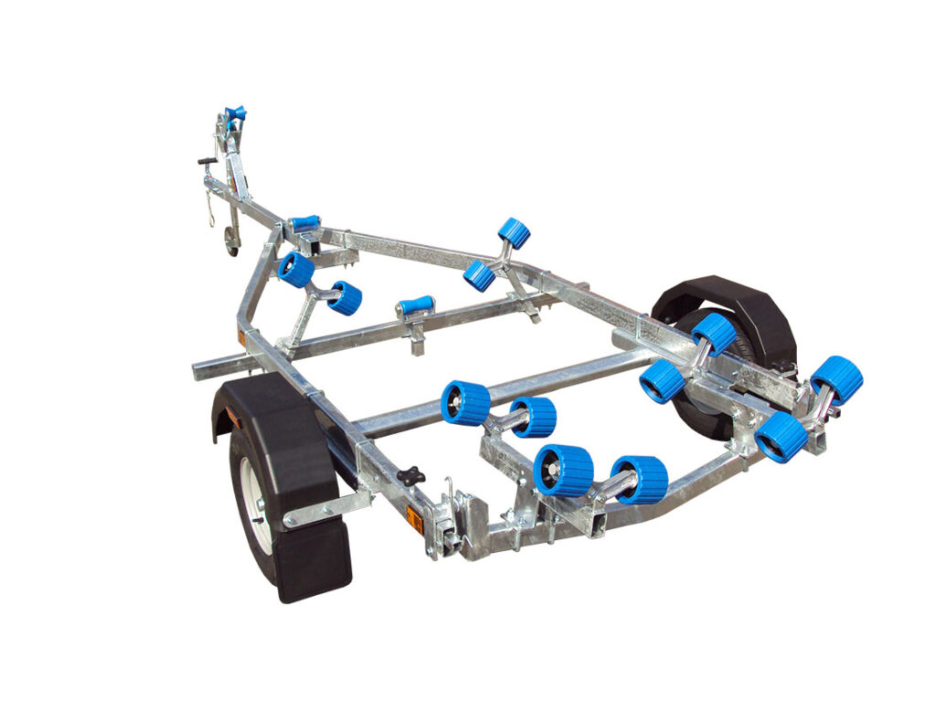 Extreme 750kg Compact Swing  Galvanised Boat Trailer