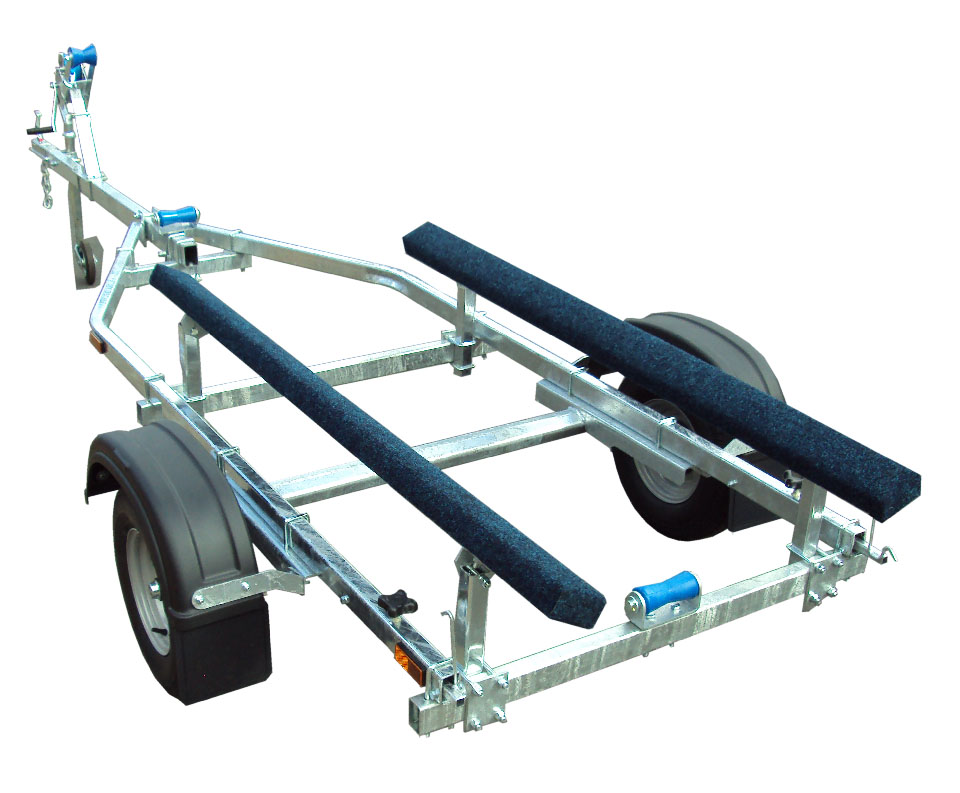 Extreme 500kg Bunked Galvanised Boat Trailer.