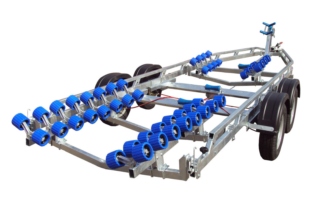 Extreme 2600kg Roller Galvanised Boat Trailer