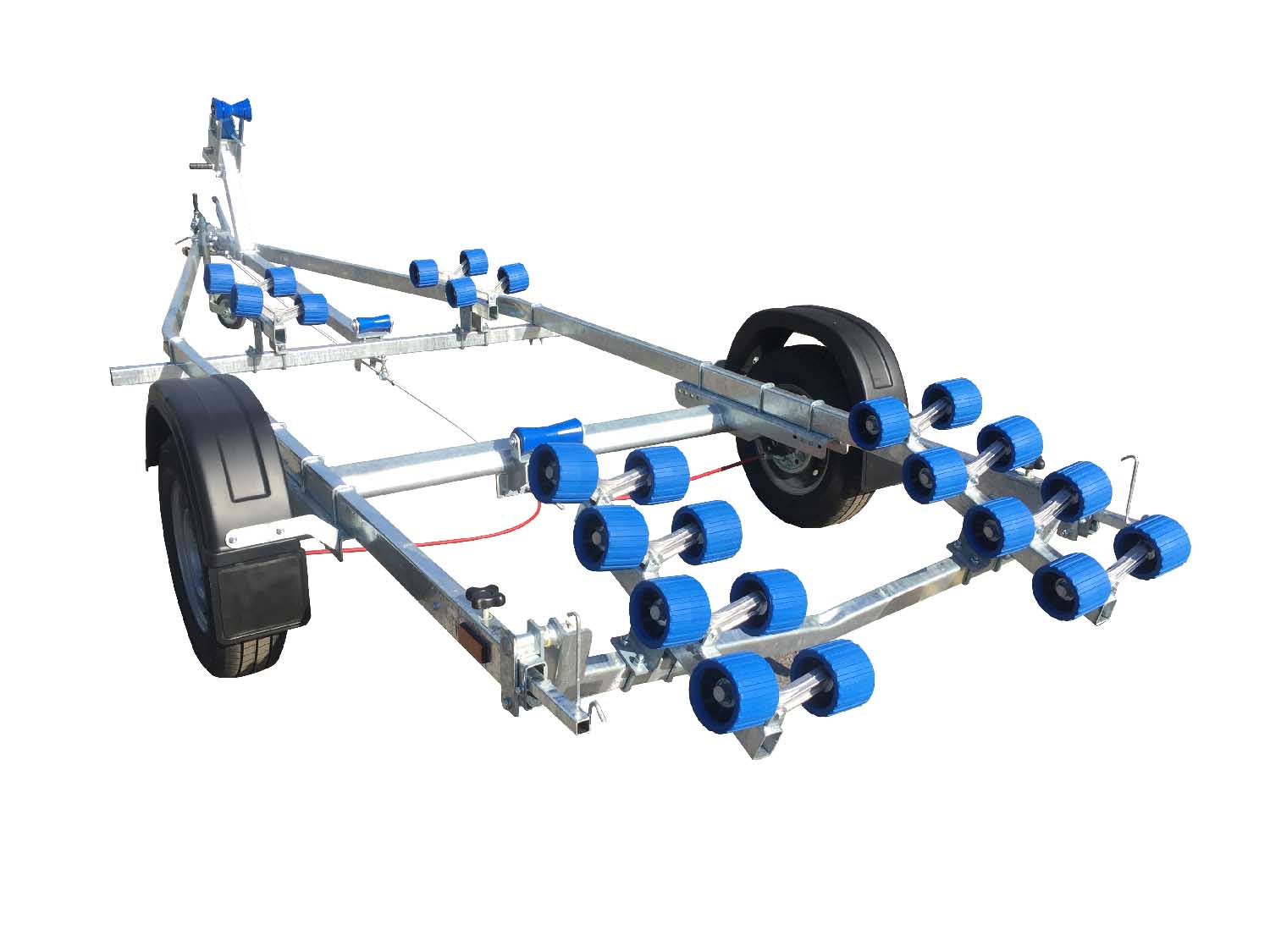 Extreme 1300kg Super Roller Galvanised Boat Trailer