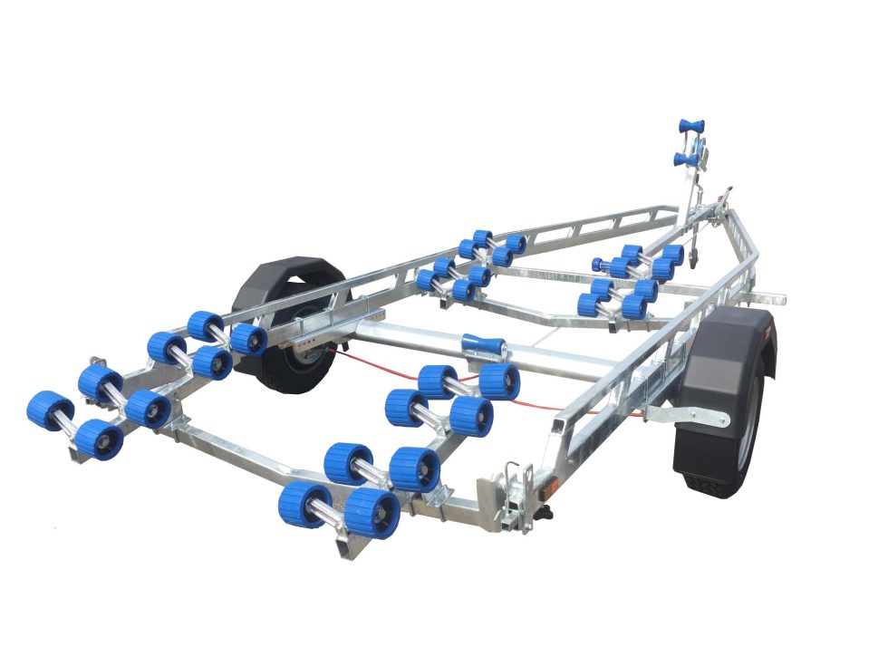 Extreme 1900kg Super Roller Galvanised Boat Trailer.
