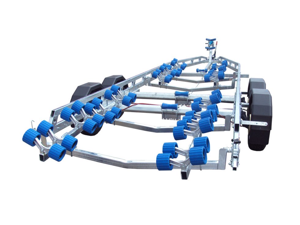 Extreme 3500kg Super Roller Extended Galvanised Boat Trailer