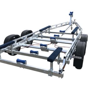 Extreme 3500kg EX Bunked Galvanised Boat trailer.