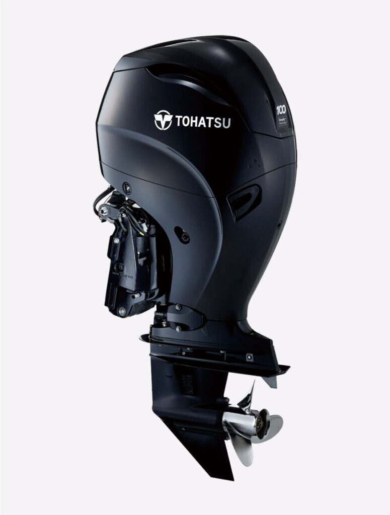 Tohatsu MFS100A All new 4-2-1 Performance Tuned Exhaust system