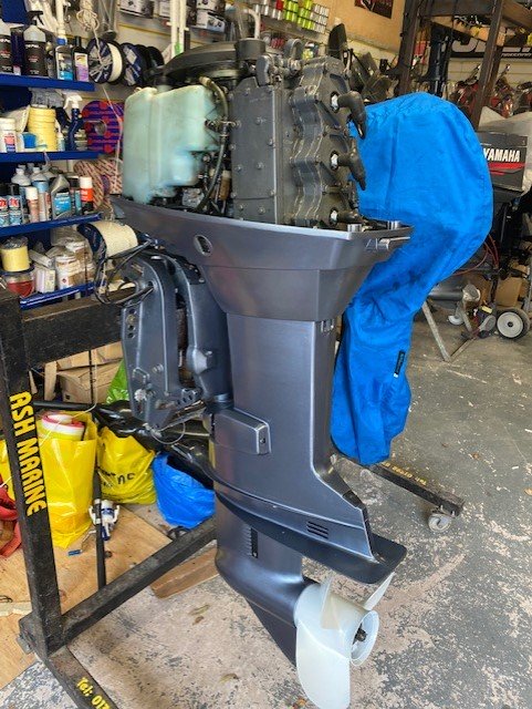 SOLD Yamaha 70hp BETOL 2/stroke Long shaft electric start power trim and tilt. - Image 2