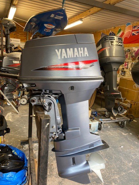 SOLD Yamaha 70hp BETOL 2/stroke Long shaft electric start power trim and tilt.