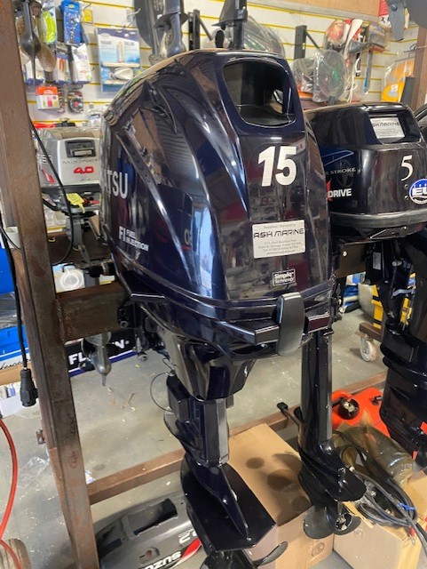 New Tohatsu MFS 15EPS (display stock, water tested for 10 mins )