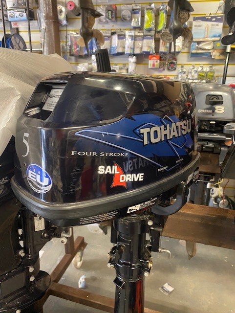 Tohatsu MFS5hp Sail Drive Longshaft 2006 SOLD