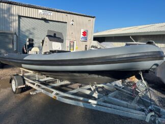 HYDROSPORT 565 Sports Ribs Suzuki DF90 and trailer