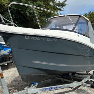 Used Spectrum 480P with Tohatsu MFS50 and trailer SOLD