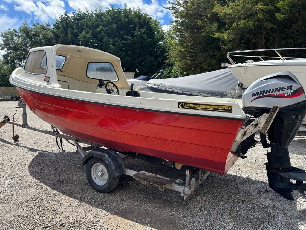 ORKNEY STRIKELINER 16 WITH MARINER MFS 30HP SOLD - Image 4