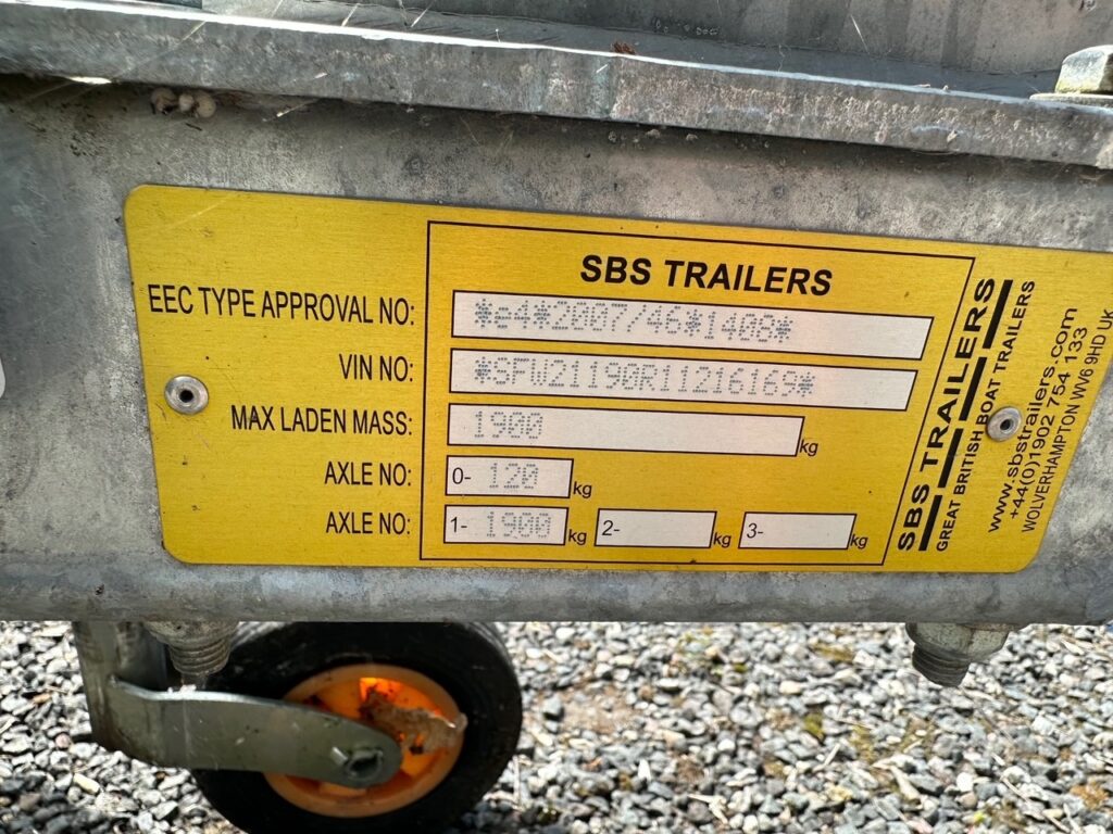 SBS 1900EL ROLLER TRAILER - Image 6
