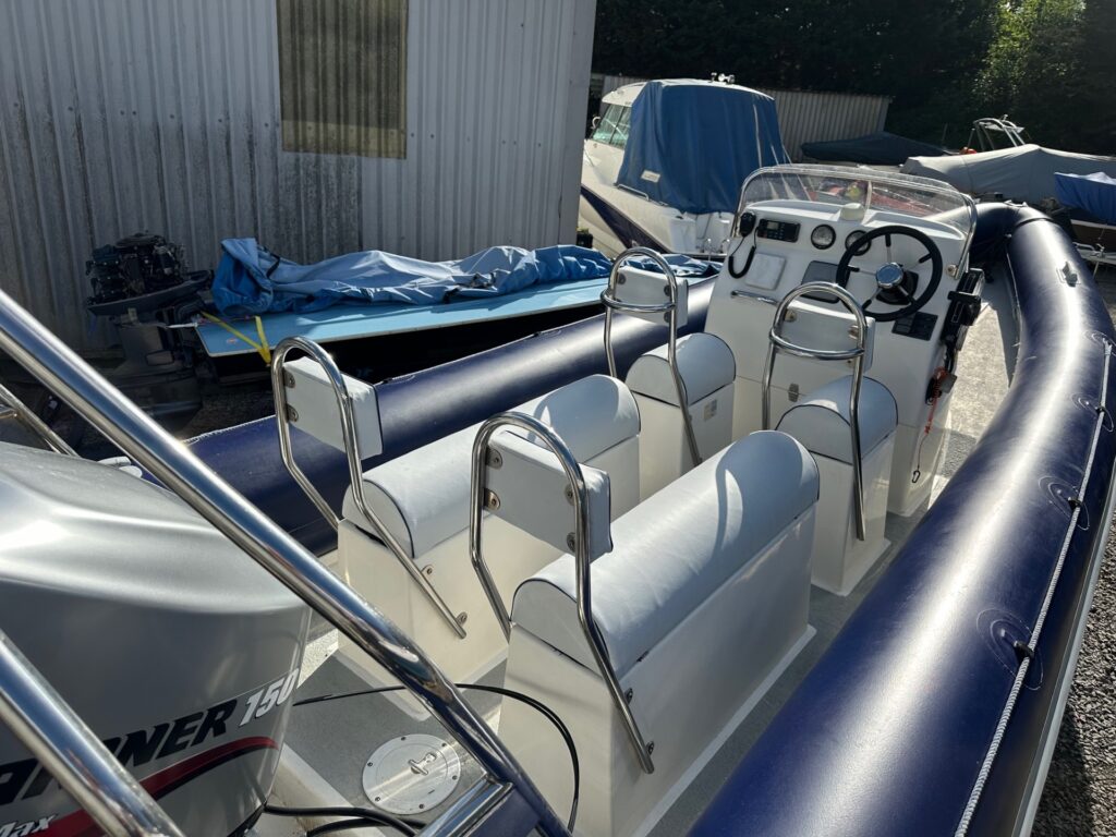 Solent 6.5M Rib with 150hp Mariner Optimax - Image 10