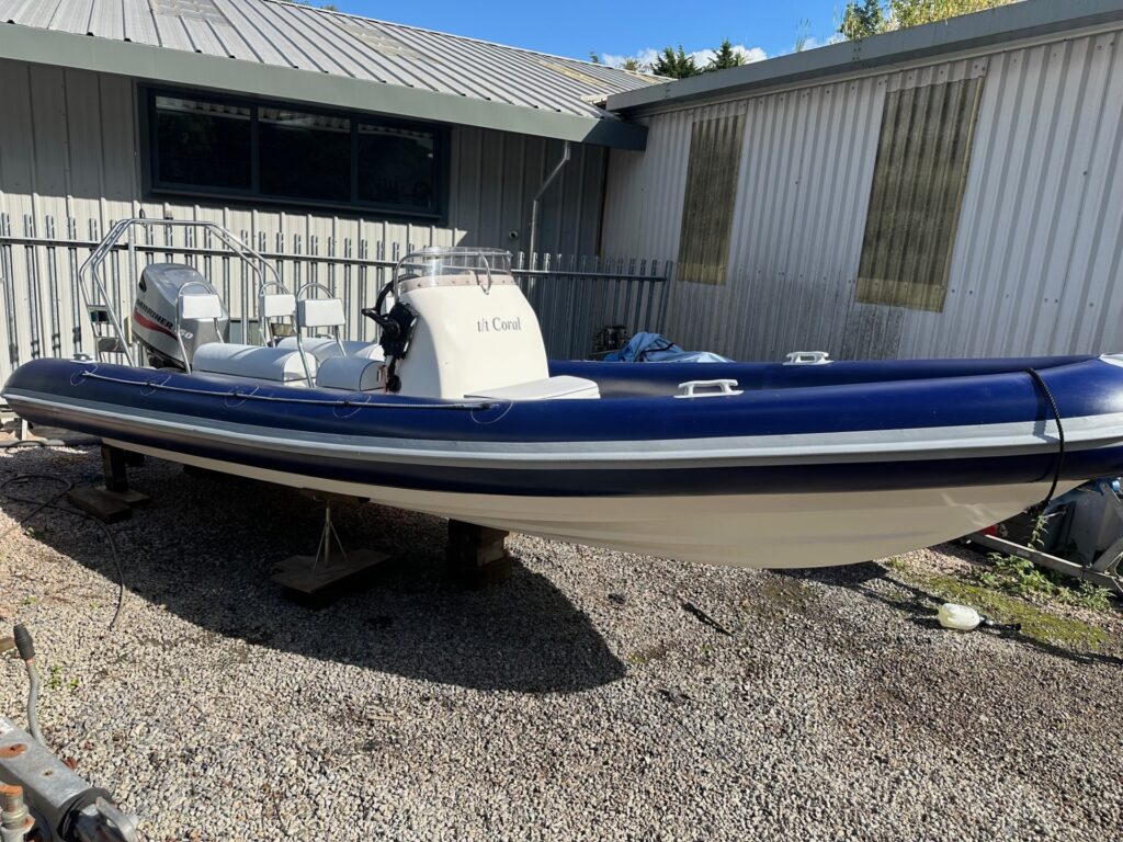 Solent 6.5M Rib with 150hp Mariner Optimax