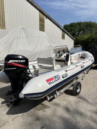VALIANT V-520 RIB WITH MERCURY 50HP 4/STROKE SOLD
