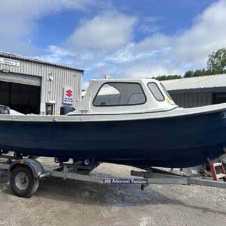 ORKNEY STRIKELINER WITH 2022 TOHATSU 25HP EPTL AND ROLLER TRAILER