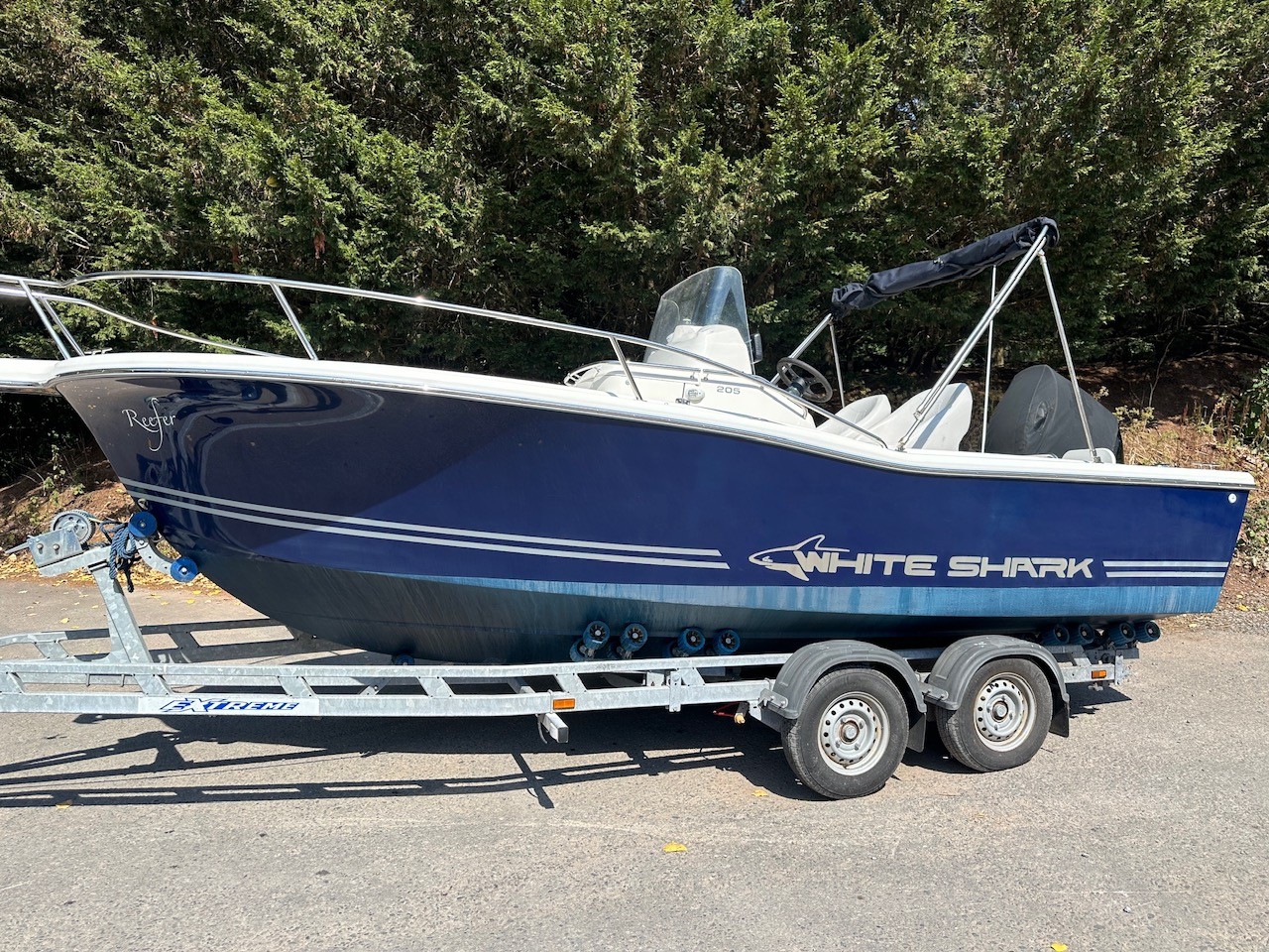 White Shark 205 with 2019 Suzuki DF150