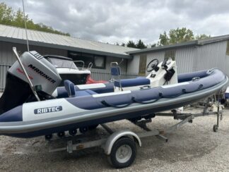 Ribtec 535 (New Tubes) Mariner 90 4/stroke and trailer