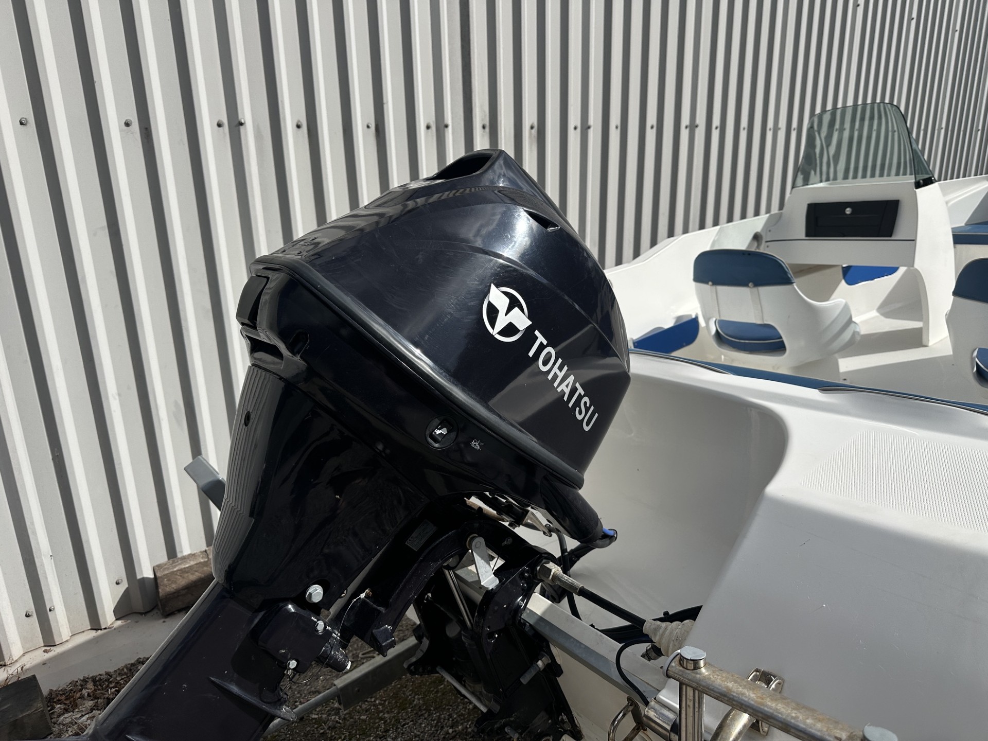 Olympic 400DC with 2023 Tohatsu 30hp 20hrs - Image 11