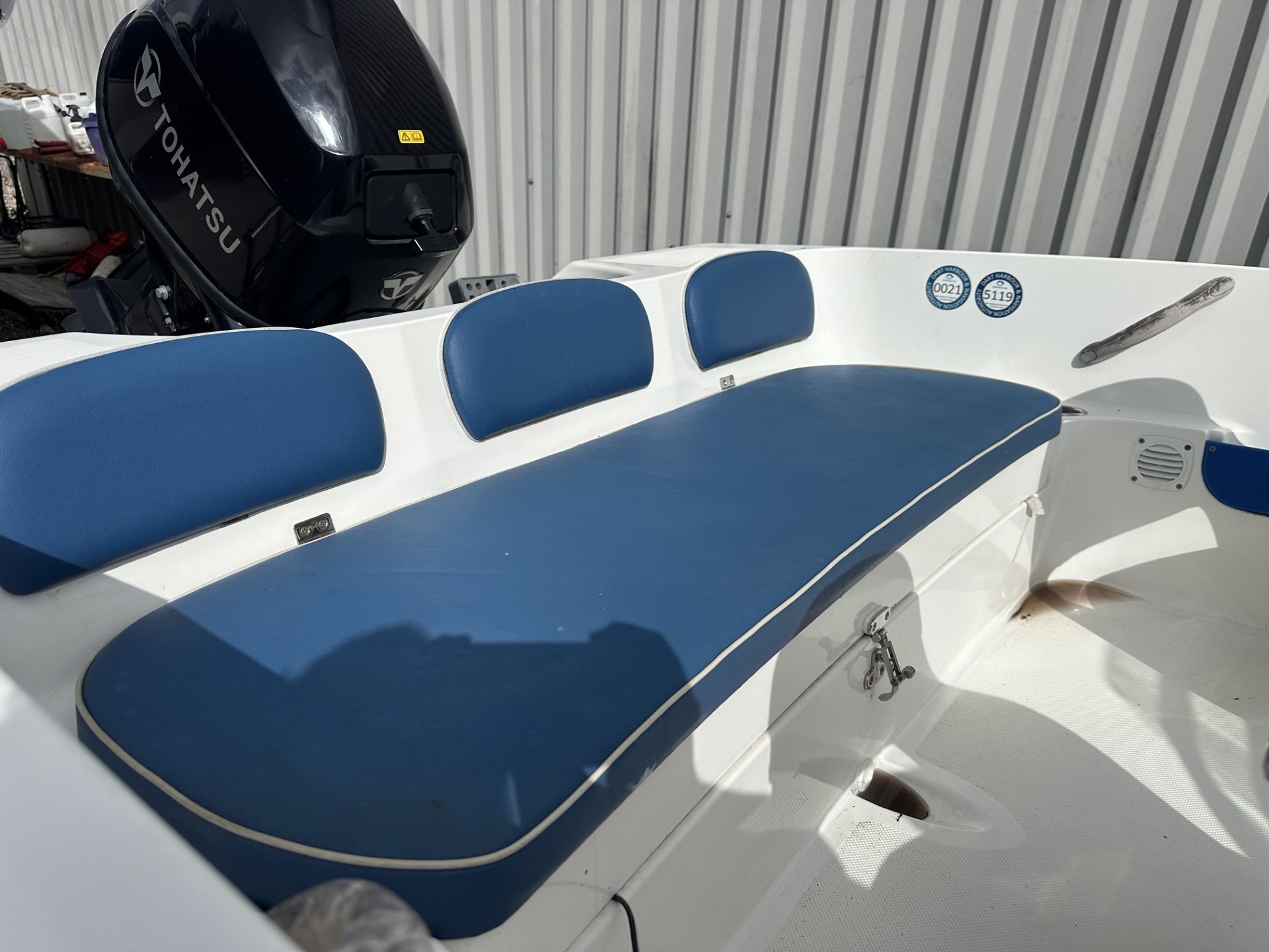 Olympic 400DC with 2023 Tohatsu 30hp 20hrs - Image 7