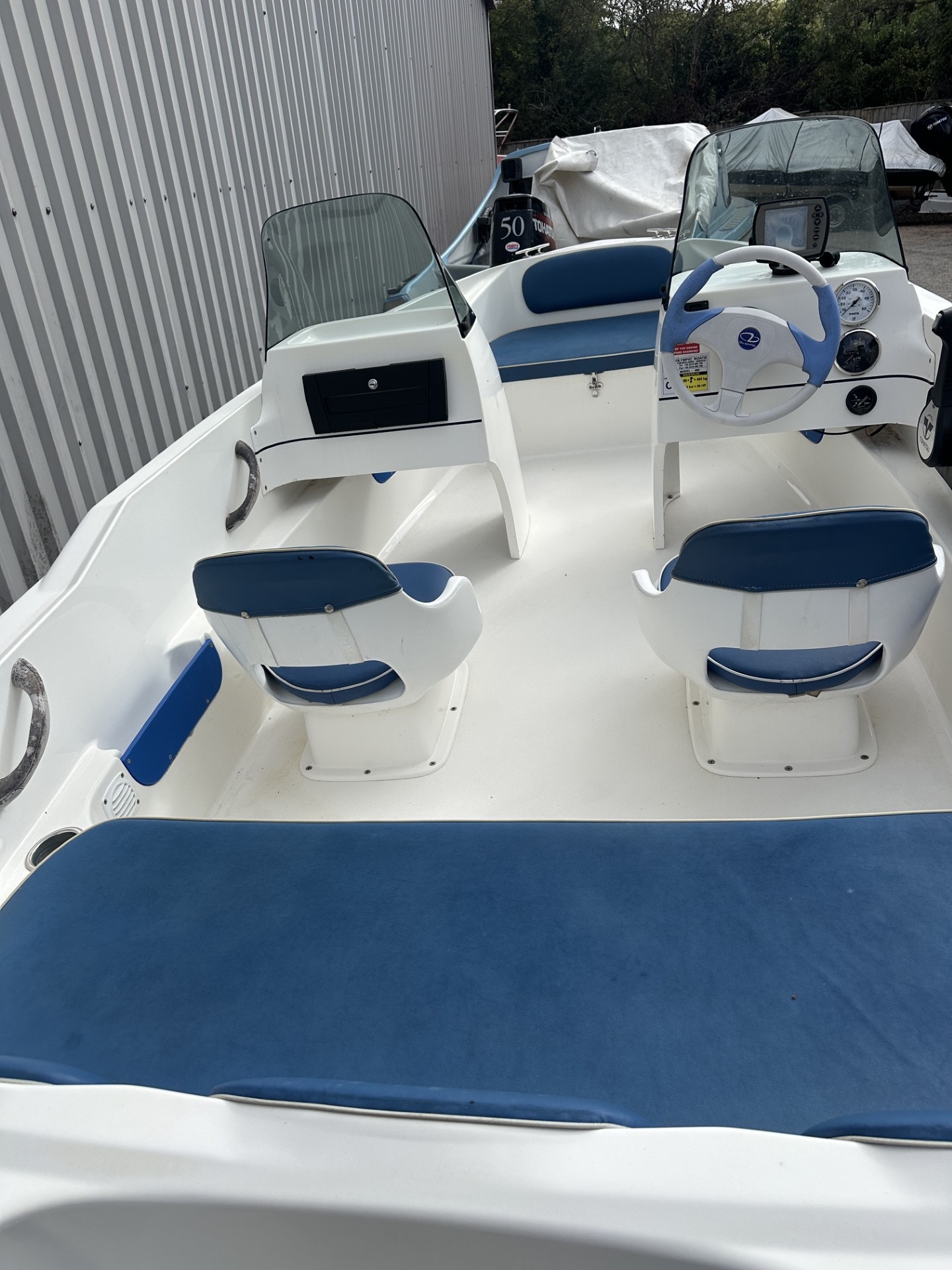 Olympic 400DC with 2023 Tohatsu 30hp 20hrs - Image 5