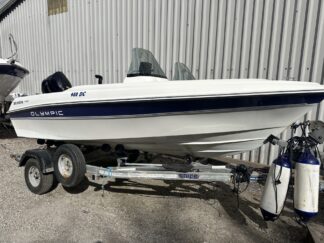 Olympic 400DC with 2023 Tohatsu 30hp 20hrs